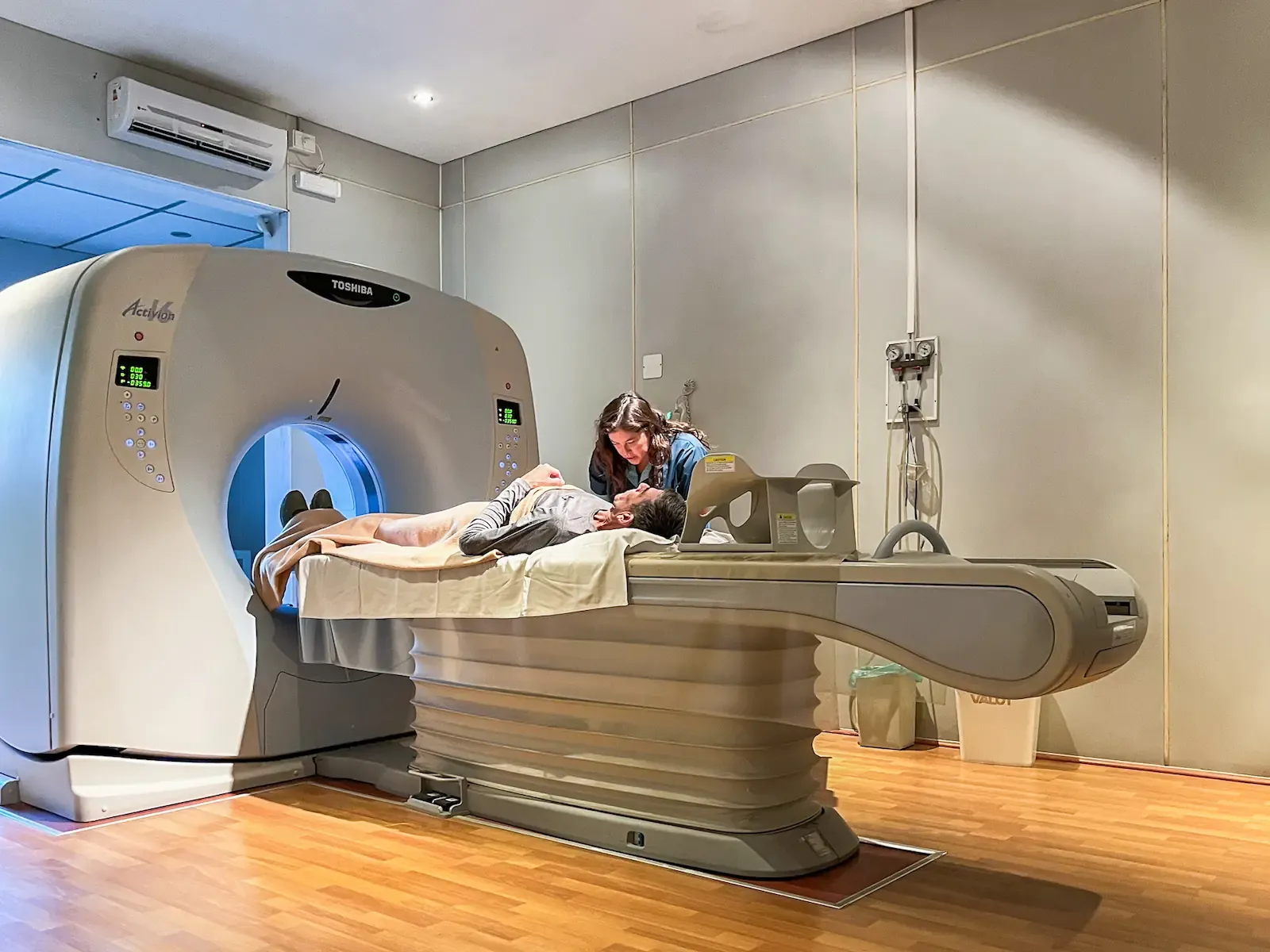 Sala de tomografía